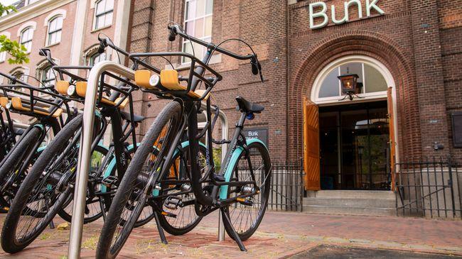 Bunk Hotel Amsterdam Amesterdão Exterior foto
